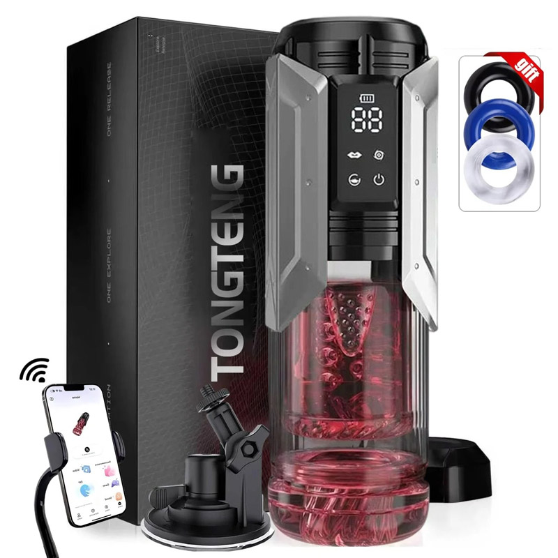 Men'S Vegan Accessories - APP LED Automatic Male Masturbator Cup
