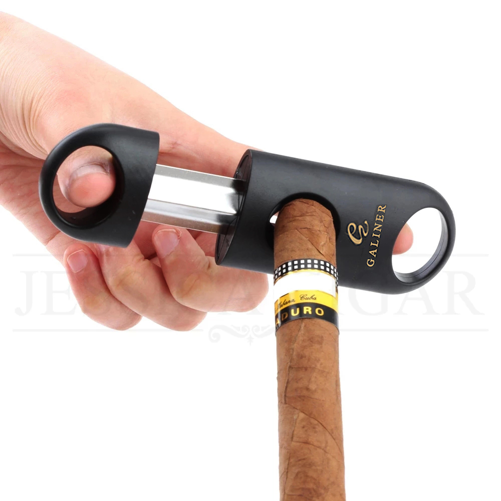 Cigar Cutter Set - GALINER Plastic V Cut Stainless Steel