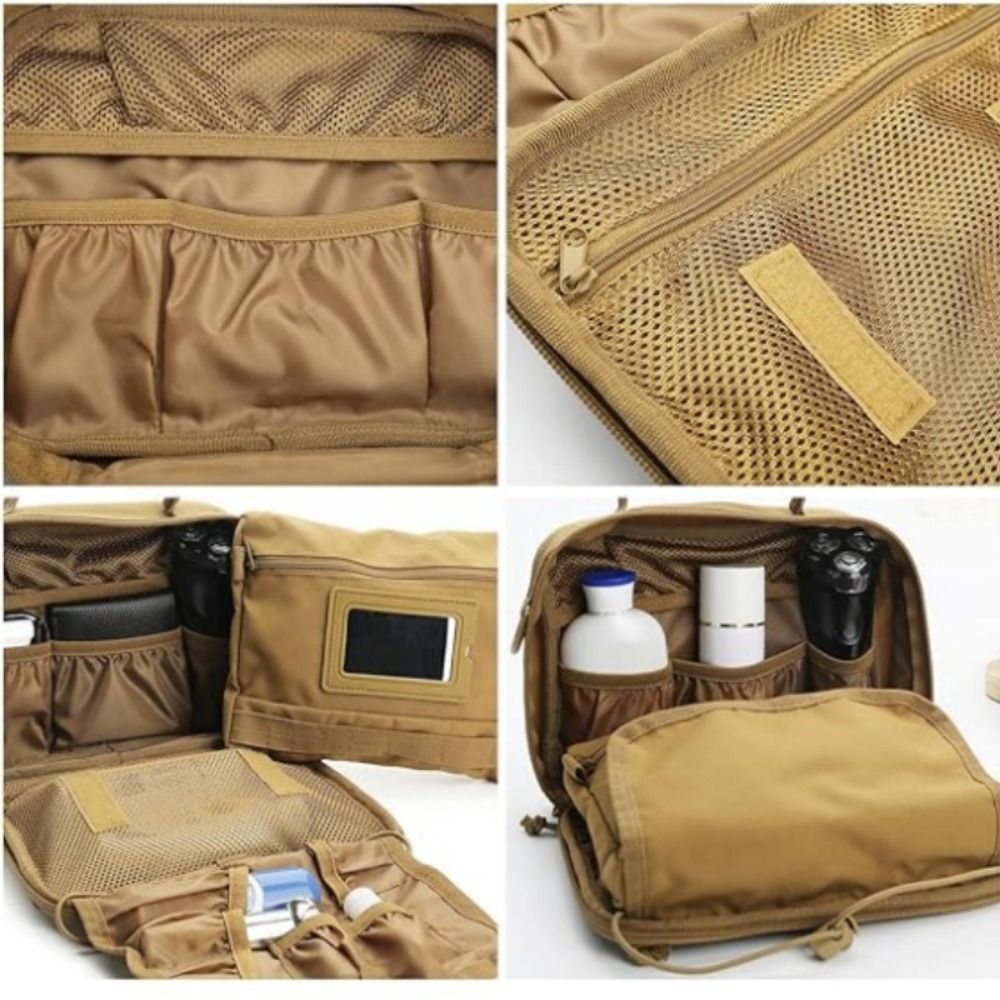 Men Accessories Kit Bag - Hanging Toiletry Bag for Men Multi