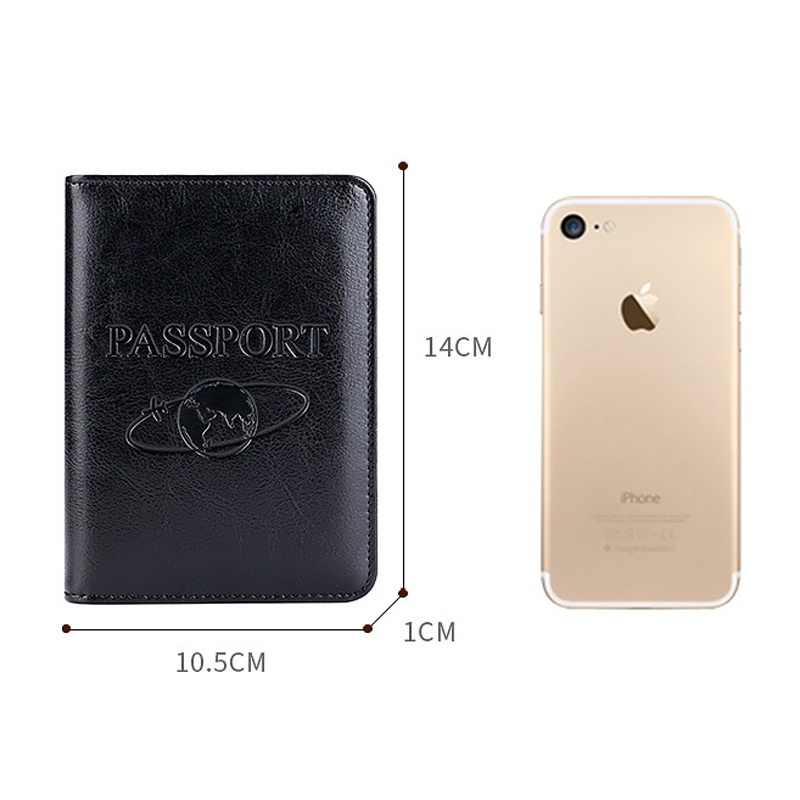 Unisex Genuine Leather Passpor - Passport Wallet Rfid 评论和价格