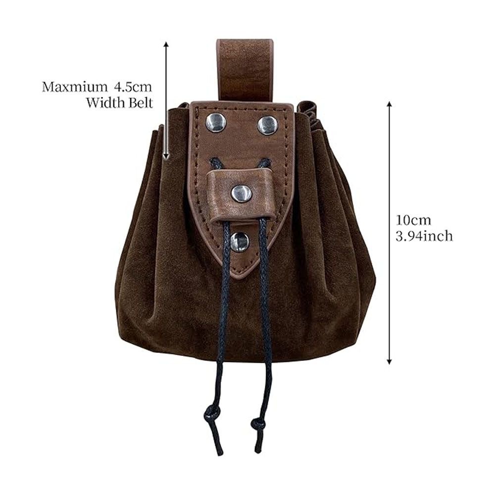Viking Style Medieval Pouch Le - Mens Accessories Style 评论和价格