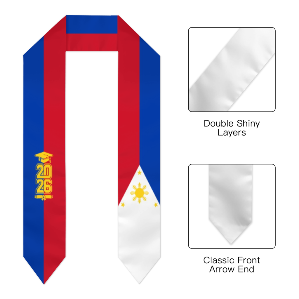 Class of 2026 Philippines Flag - Men'S Accessories Philippines 评论和价格