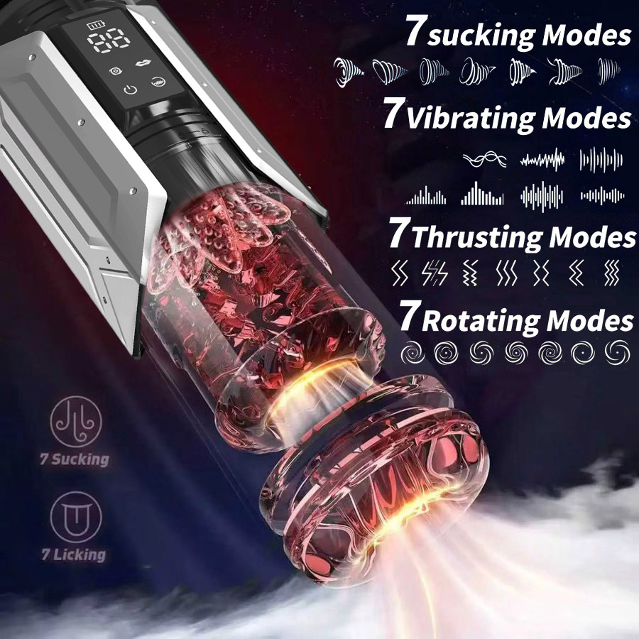 APP LED Automatic Male Masturb - Men'S Vegan Accessories 评论和价格