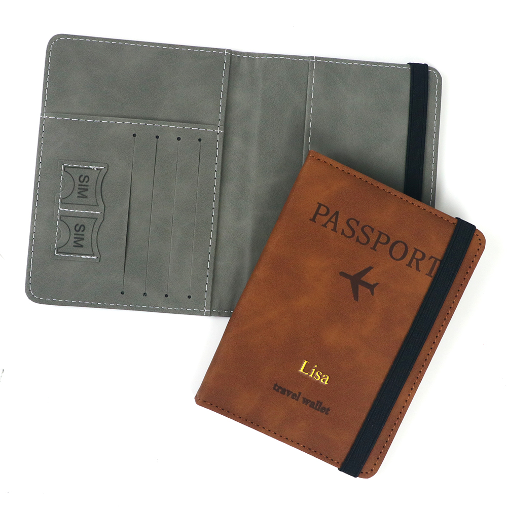 Customized Name PU Leather Car - Passport Wallet Rfid 评论和价格