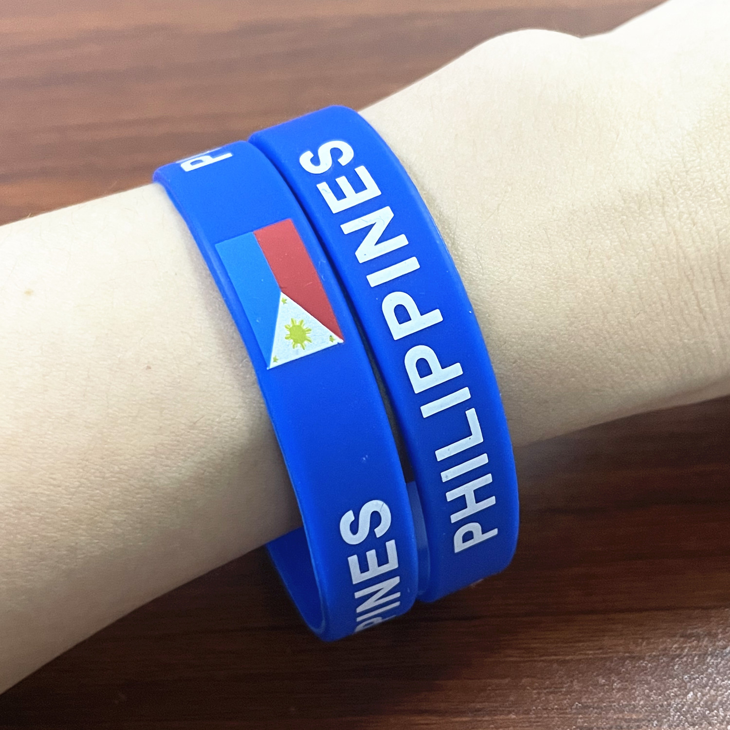 2pcs Philippines Flag Silicone - Men'S Accessories Philippines 评论和价格