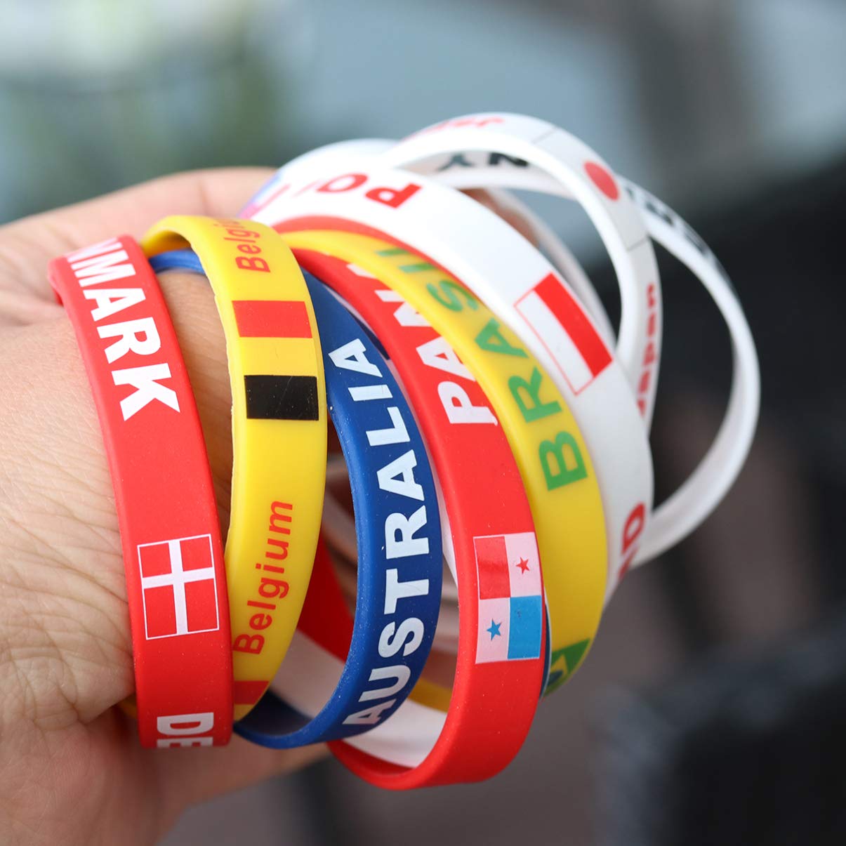 2pcs Philippines Flag Silicone - Men'S Accessories Philippines 评论和价格