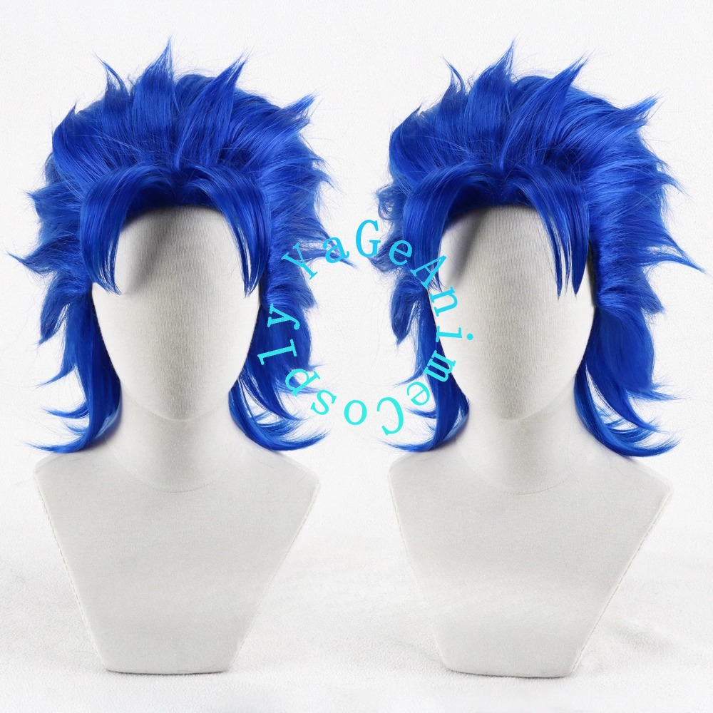 Joestar Cosplay Wig Fluffy Lay - Mens Accessories Style 评论和价格