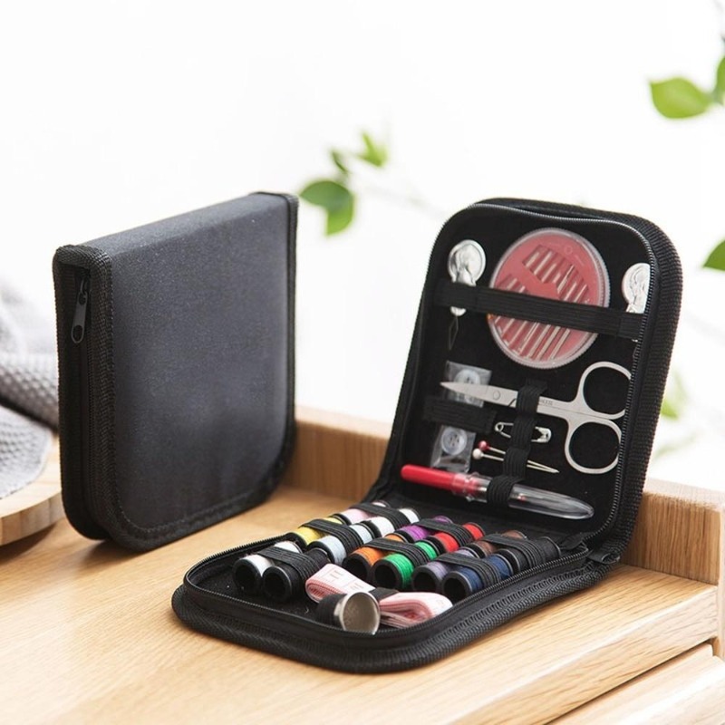 Portable 10Pcs/set Sewing Kit  - Men Accessories Kit Bag 评论和价格