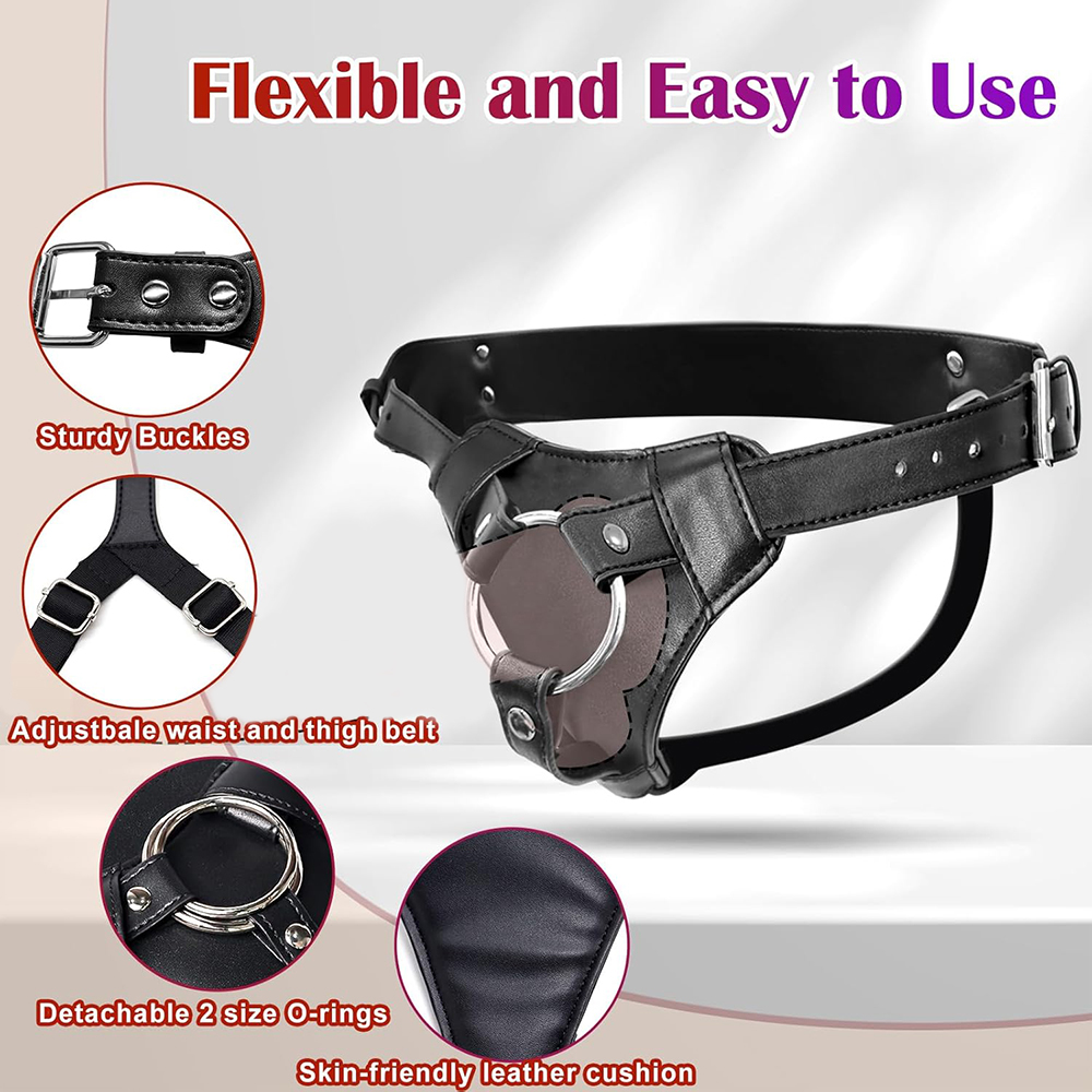 Strap On Dildo Harness Adult S - Men'S Vegan Accessories 评论和价格