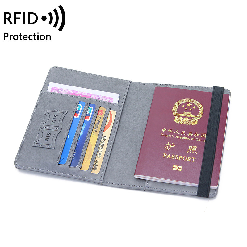 Unisex PU Leather Passport Hol - Passport Wallet Rfid 评论和价格