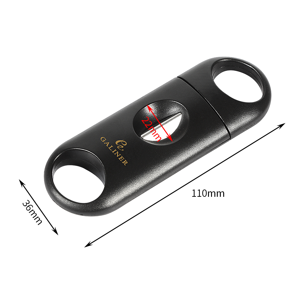 GALINER Plastic V Cut Stainles - Cigar Cutter Set 评论和价格