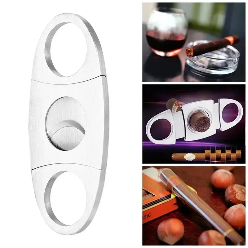 Stainless Steel Cigar Cutter S - Cigar Cutter Set 评论和价格