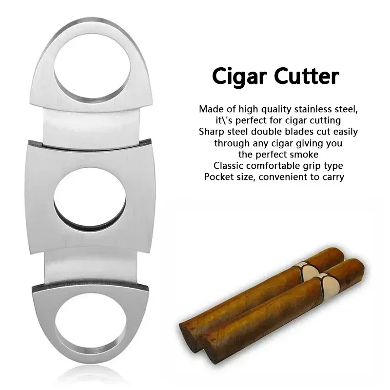Stainless Steel Cigar Cutter S - Cigar Cutter Set 评论和价格