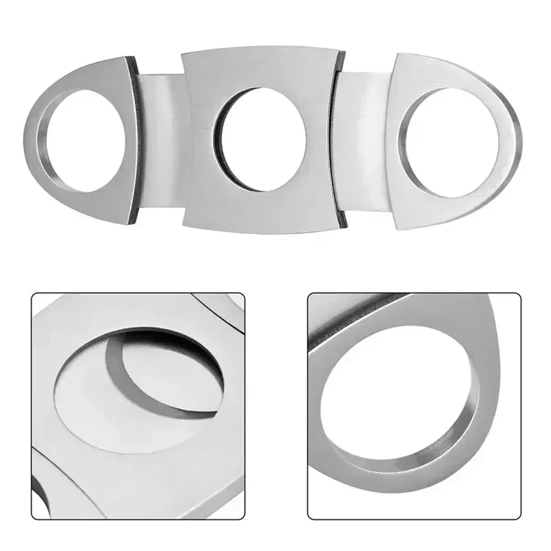 Stainless Steel Cigar Cutter S - Cigar Cutter Set 评论和价格