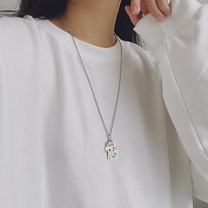 Crayon Shin-chan cartoon neckl - Mens Accessories Style 评论和价格