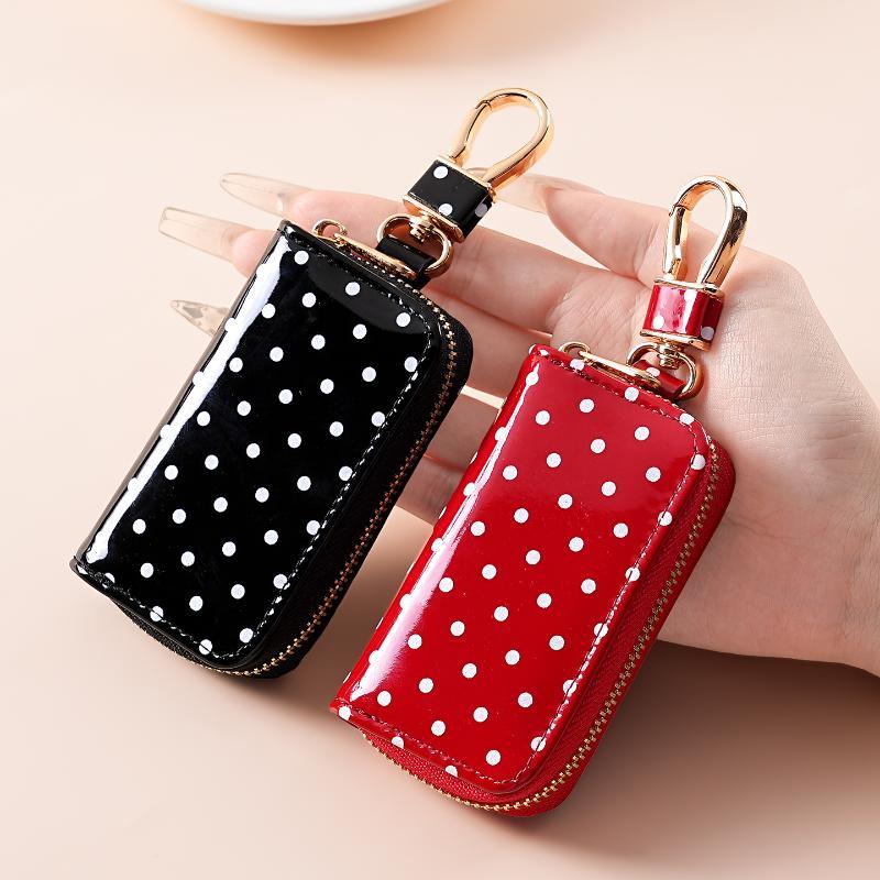 Polka Dot Glossy Patent Leathe - Men Accessories In Store 评论和价格