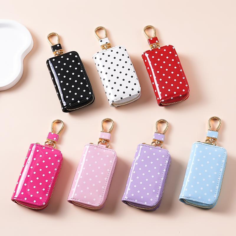 Polka Dot Glossy Patent Leathe - Men Accessories In Store 评论和价格
