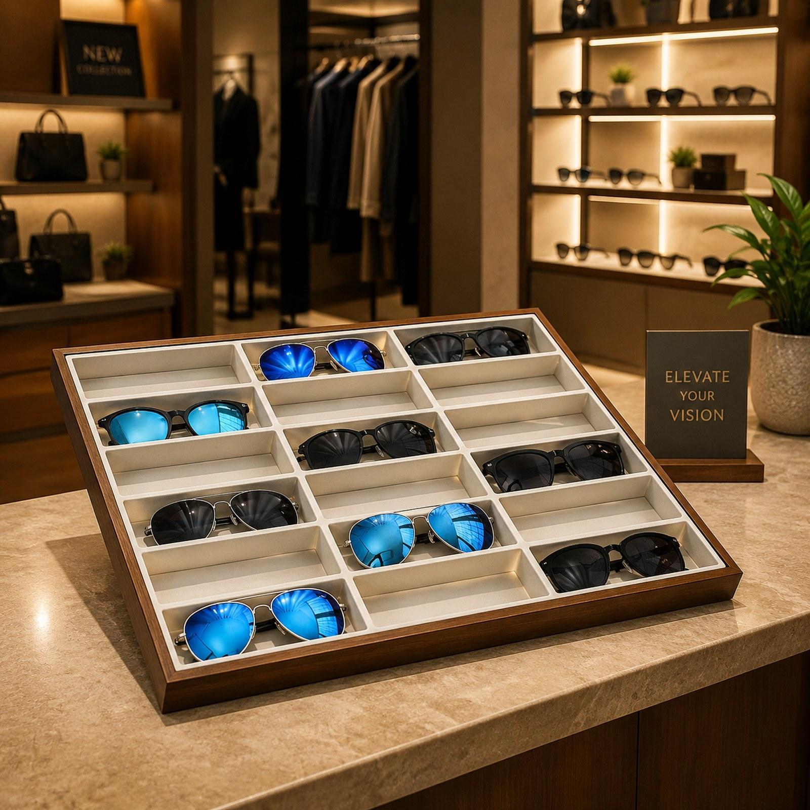 Glasses Display Tray Eyewear S - Men Accessories In Store 评论和价格