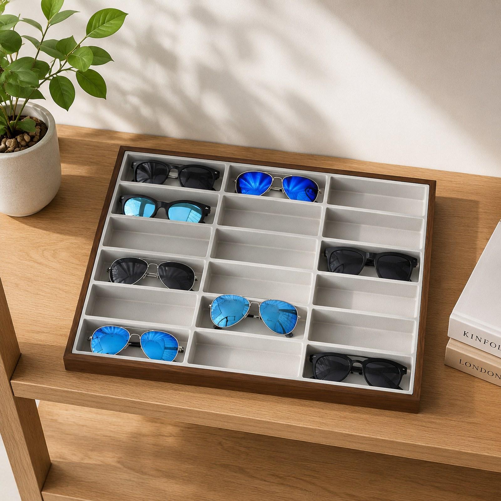 Glasses Display Tray Eyewear S - Men Accessories In Store 评论和价格