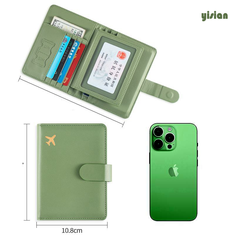 RFID Passport Cover Case Passp - Passport Wallet Rfid 评论和价格