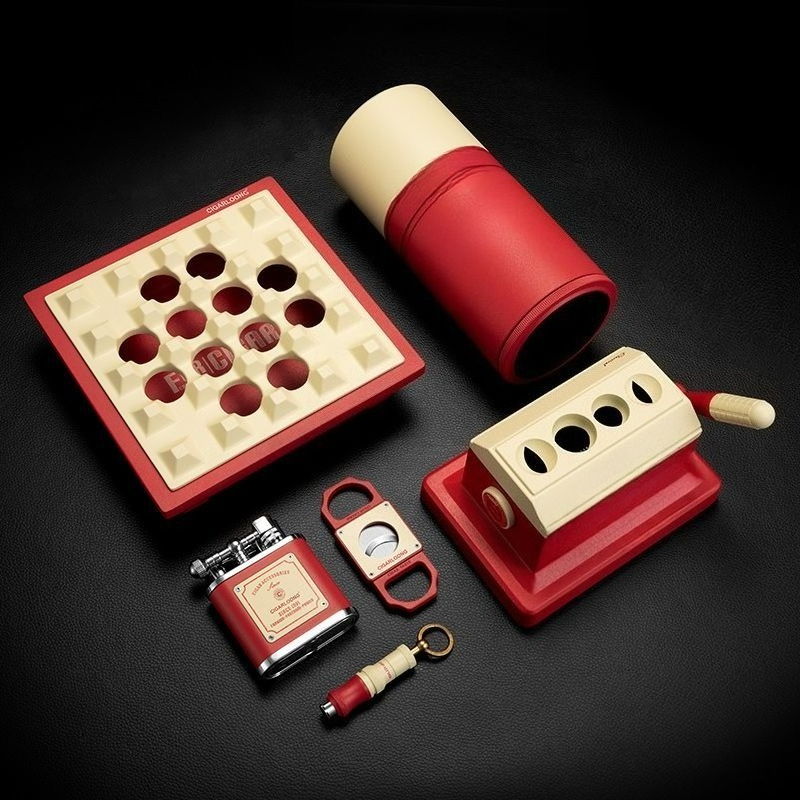 Cigar set, cigar cutter, smoke - Cigar Cutter Set 评论和价格