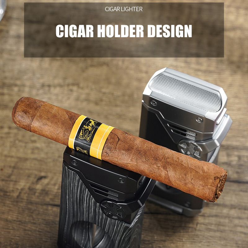 Multi-Function Cigar Lighter S - Cigar Cutter Set 评论和价格