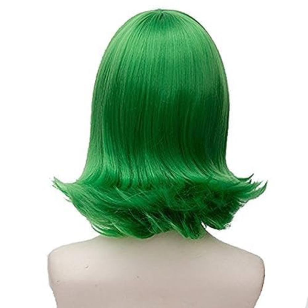 Short Green Wavy Cosplay Wigs  - Men'S Vegan Accessories 评论和价格