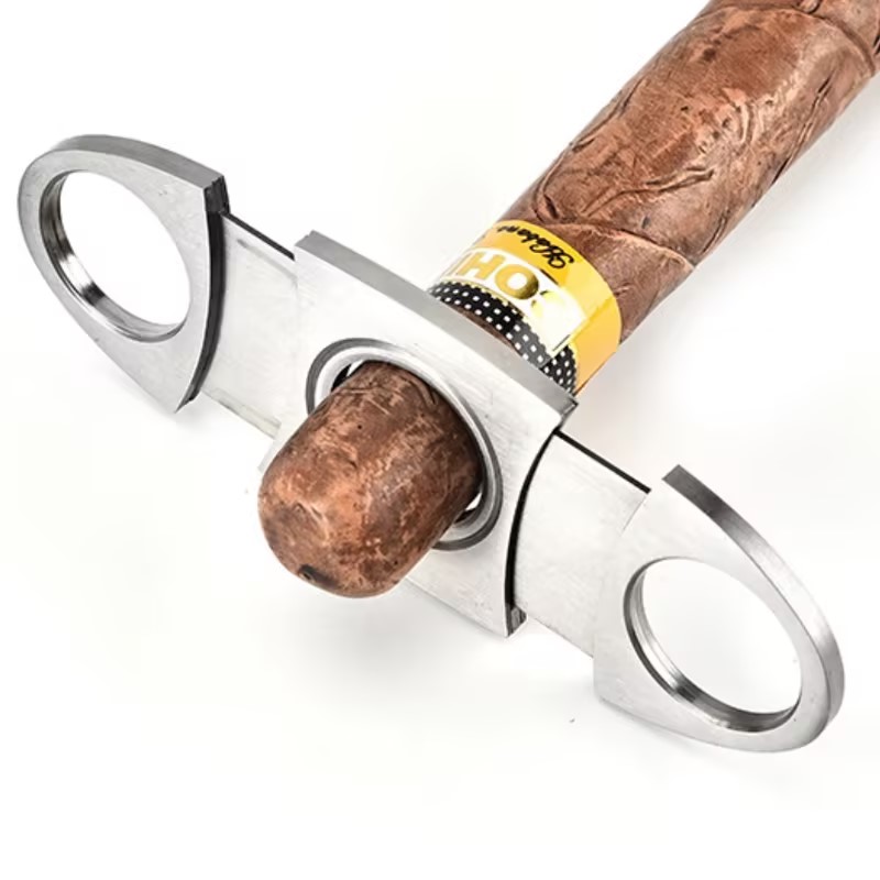 Stainless Steel Cigar Cutter M - Cigar Cutter Set 评论和价格