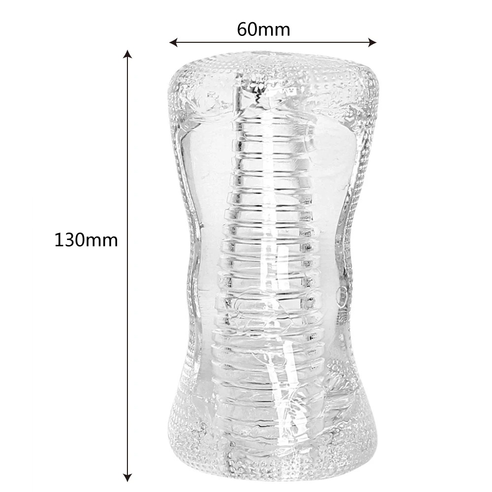 13cm Male Masturbator Transpar - Men'S Vegan Accessories 评论和价格
