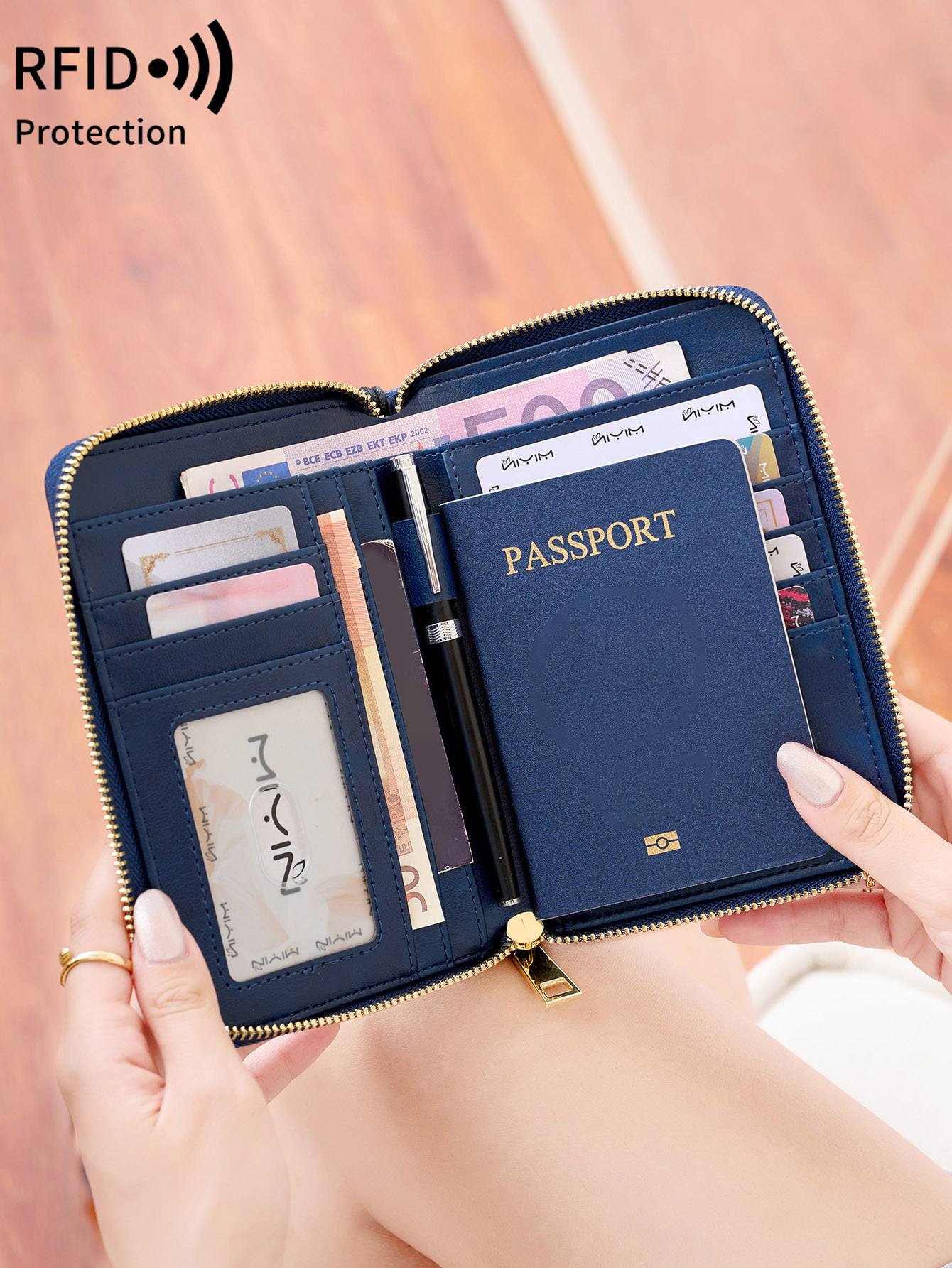 RFID Shielded Passport Holder  - Passport Wallet Rfid 评论和价格