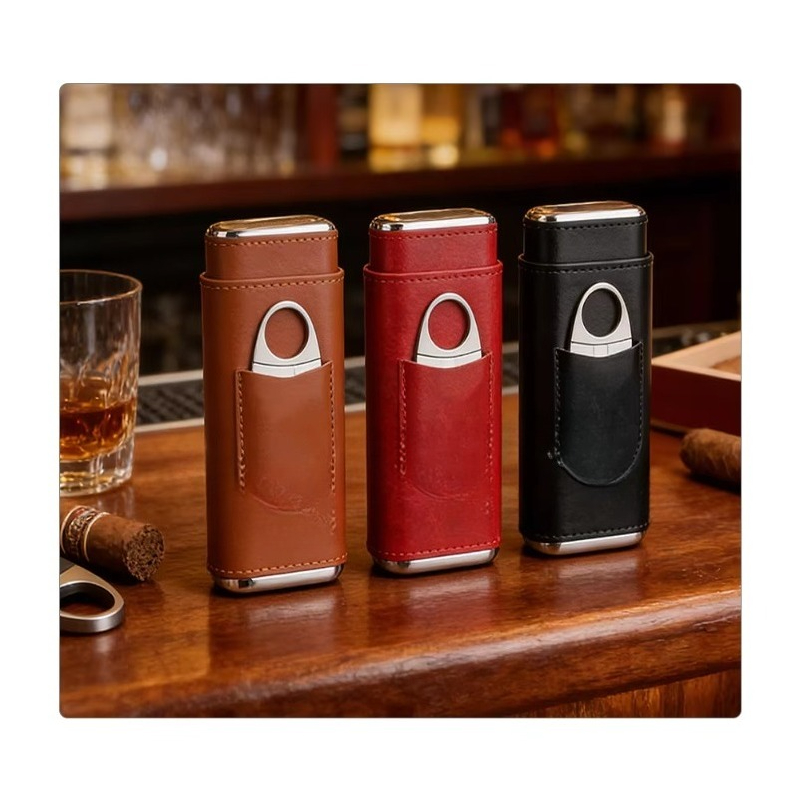 Cigar humidifier box, cigar bo - Cigar Cutter Set 评论和价格