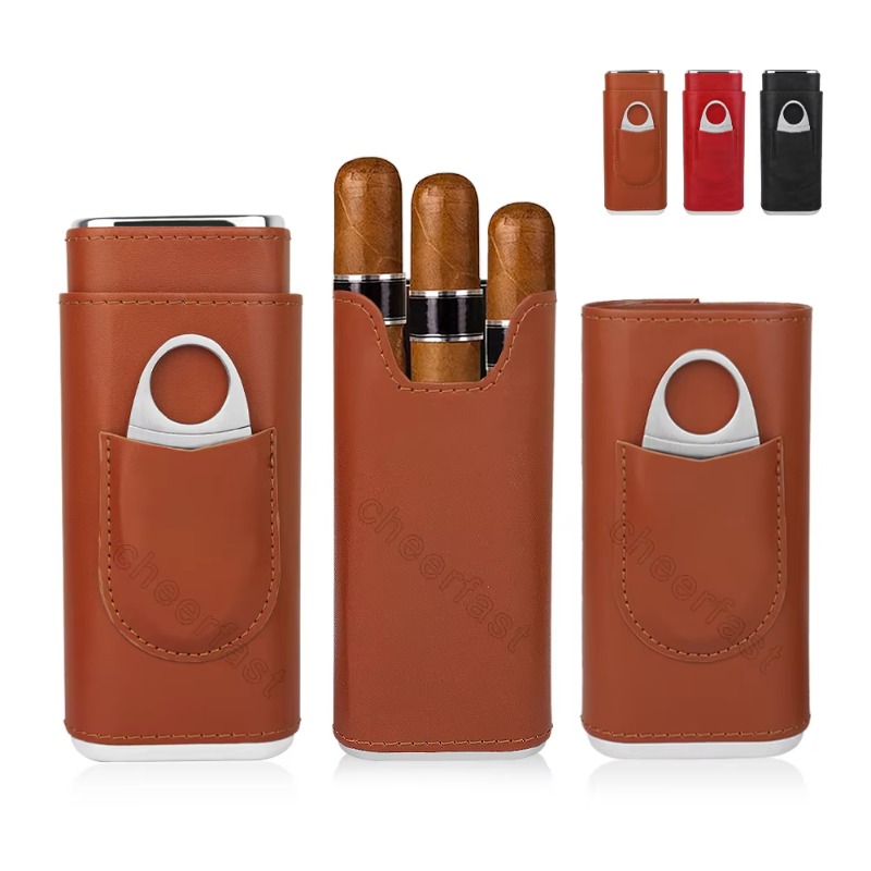 Cigar humidifier box, cigar bo - Cigar Cutter Set 评论和价格