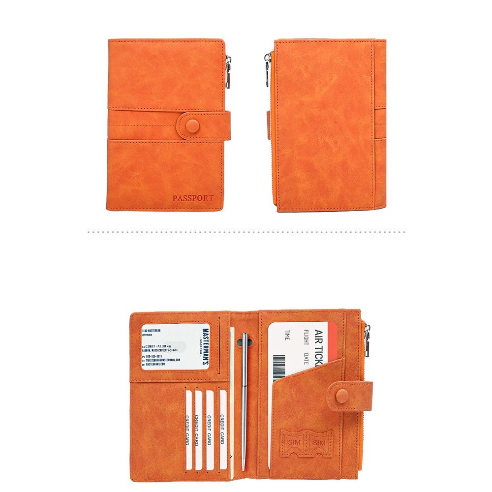 Creative RFID Anti-Theft PU Pa - Passport Wallet Rfid 评论和价格