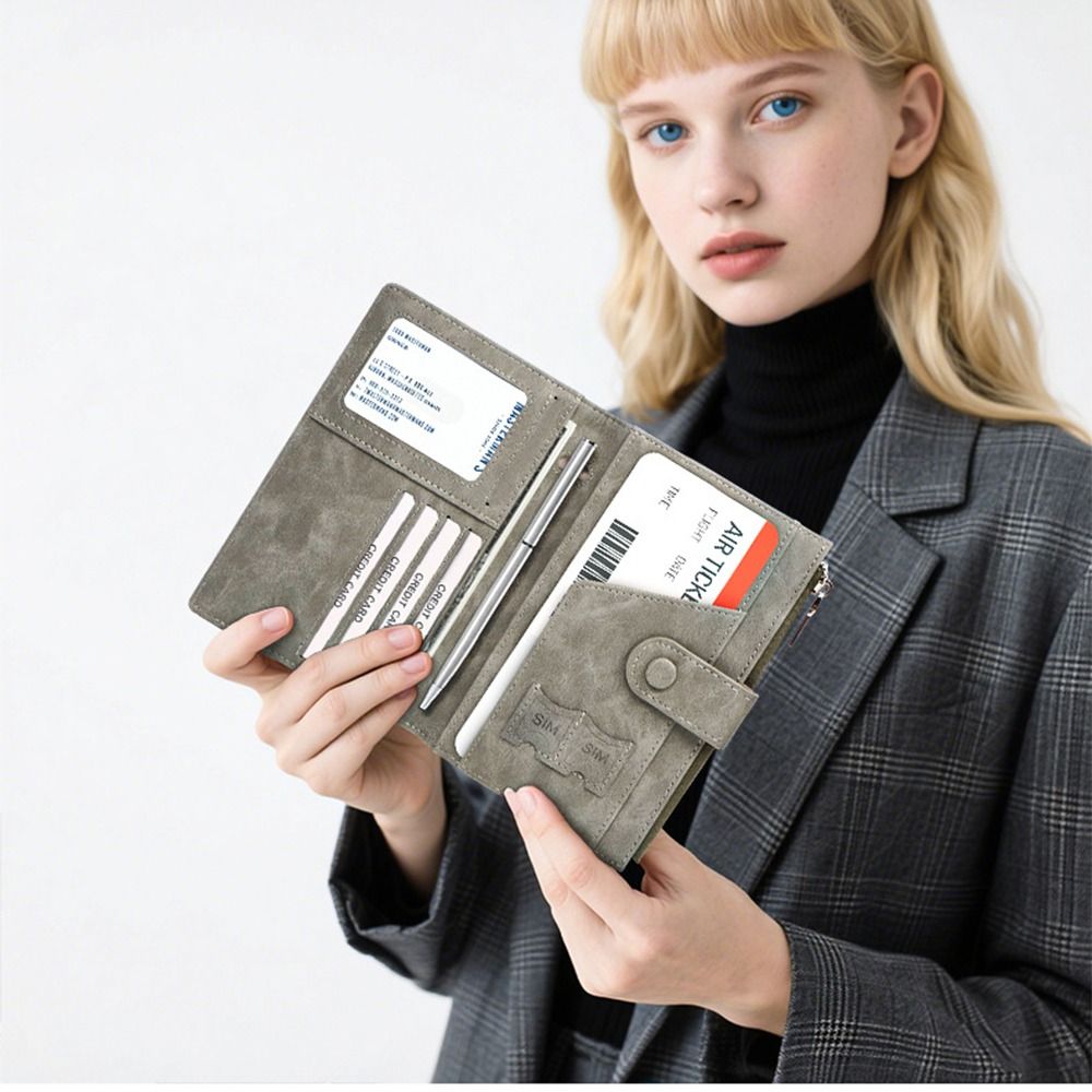Creative RFID Anti-Theft PU Pa - Passport Wallet Rfid 评论和价格