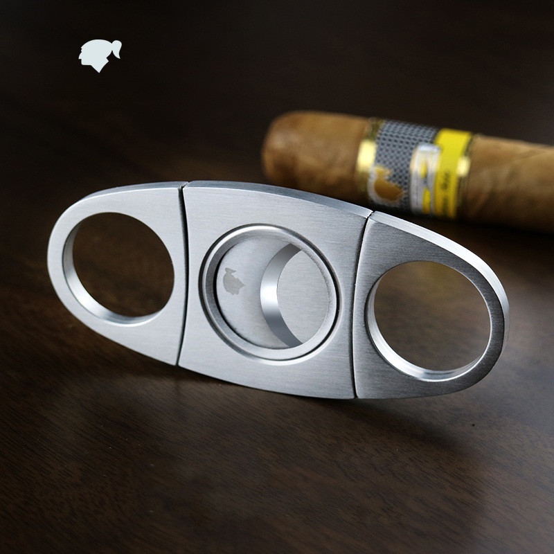 Stainless Steel Cigar V Cut Do - Cigar Cutter Set 评论和价格