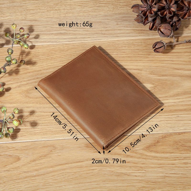 Fashionable Unisex Mad  Leathe - Passport Wallet Rfid 评论和价格
